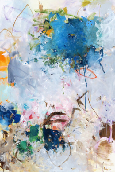 Картина под названием "Hit The Spot" - Thomas Steyer, Подлинное произведение искусства, Масло Установлен на Деревянная рама…