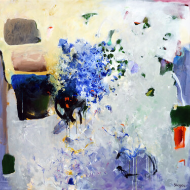 Картина под названием "Someday Somehow" - Thomas Steyer, Подлинное произведение искусства, Акрил Установлен на Деревянная ра…