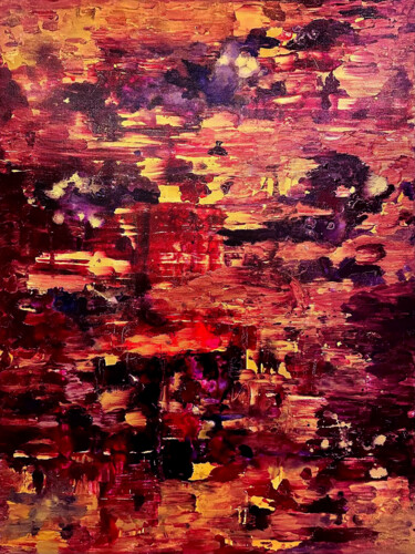 Painting titled "Mirage" by Thomas Vos, Original Artwork, Acrylic