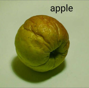 Fotografia intitulada "apple" por Thomas Waldman, Obras de arte originais, Fotografia Manipulada