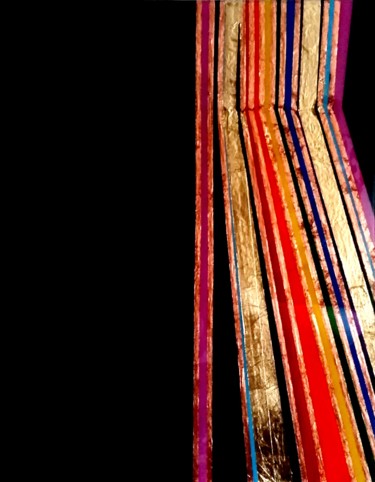 Rainbow Bridge (I) Painting titled "Rainbow Bridge (I)" by Thomas Eaton, Original Art, Acrylic