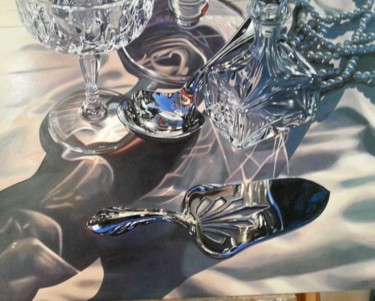 Malerei mit dem Titel "Perlenkette" von Thomas Kaemmerer, Original-Kunstwerk