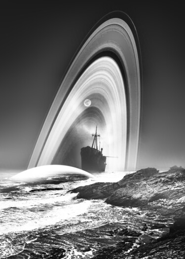 Le naufrage de Saturne Photography titled "Le naufrage de Satu…" by Thomas Thomopoulos, Original Art, Manipulated Photography