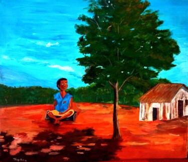 Pintura intitulada "Missões está no cor…" por Tiago Lima, Obras de arte originais, Acrílico