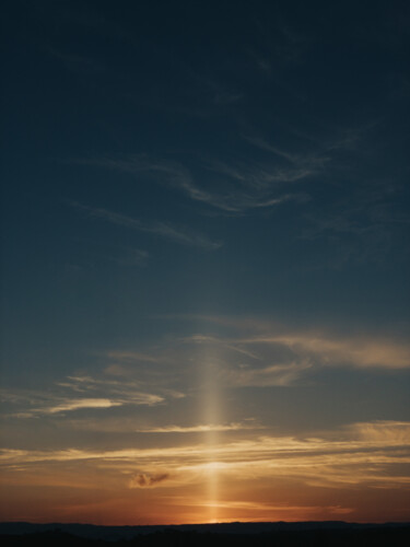 Photographie intitulée "Chasing Sunsets" par Tiago Esteves, Œuvre d'art originale, Photographie numérique