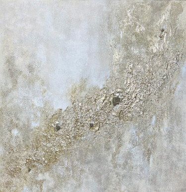 Pittura intitolato ""PEARL SHIMMER"" da Tiana Karapetian, Opera d'arte originale, Acrilico