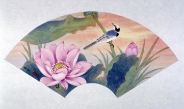 Painting titled "晨曲" by Tian Xi Feng, Original Artwork, Oil