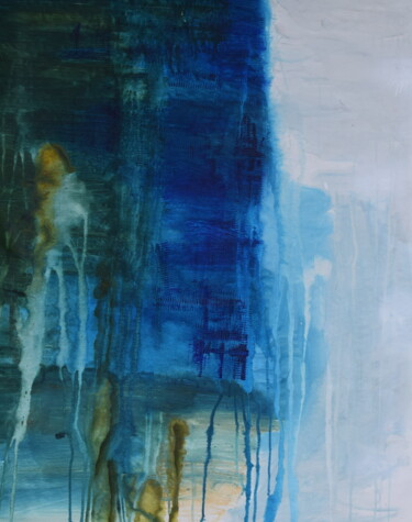 Painting titled "Water" by Tiba, Original Artwork, Acrylic