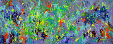 Malerei mit dem Titel "Waving the Willow L…" von Tiberiu Soos, Original-Kunstwerk, Acryl