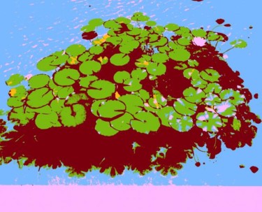 Digital Arts titled "The Pink Lilly" by Tiemanheim, Original Artwork