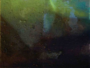 Peinture intitulée "pigments et sein" par Koodertdz, Œuvre d'art originale, Huile