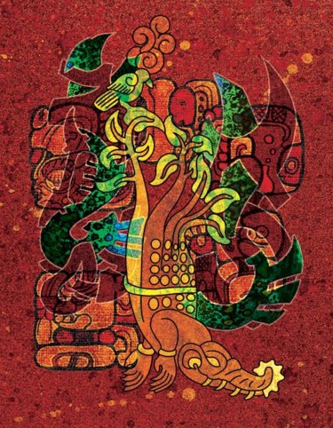 Digital Arts titled "Transcendant" by Tikal, Original Artwork, 2D Digital Work