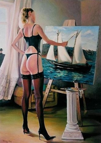 Painting titled "óleo sobre tela" by Svetlana Tikhomirova, Original Artwork