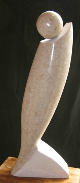 Escultura titulada "Isaline" por Till, Obra de arte original, Piedra