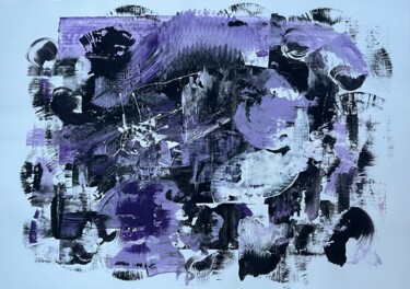 Peinture intitulée "Chaos" par Till Schnell, Œuvre d'art originale, Acrylique