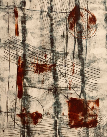 Отпечатки и Гравюры под названием "Dioxide" - Tim Malone, Подлинное произведение искусства, Монотип