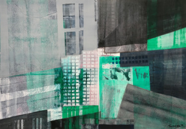 Urban Greening Peinture intitulée "Urban Greening" par Timothy Malone, Œuvre d'art originale, Acrylique