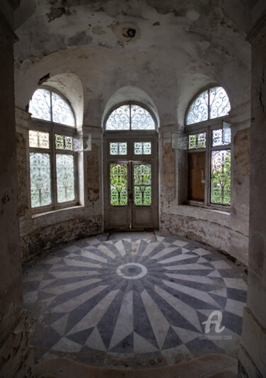 Photographie intitulée "Château Rosace - Fr…" par Time Machine, Œuvre d'art originale, Photographie numérique Monté sur Alum…