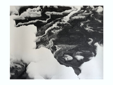 Printmaking titled "Ducks on the River…" by Timo Milke, Original Artwork, Screenprinting