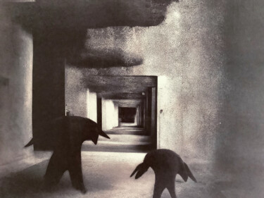 Collagen mit dem Titel "Love Exposure I" von Timo Milke, Original-Kunstwerk, Analog Fotografie