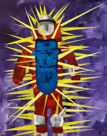 Картина под названием "The Inner Light" - Timothy Colomer, Подлинное произведение искусства, Акрил Установлен на Деревянная…