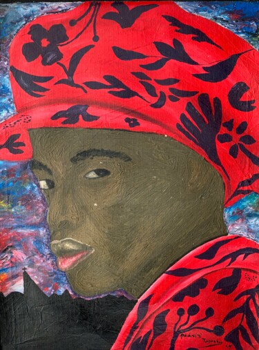 Malerei mit dem Titel "Ahead" von Timothy Olaniyi, Original-Kunstwerk, Acryl