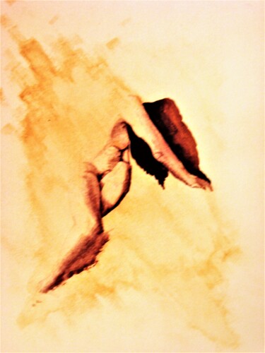 Painting titled "Paint" by Timothy Seery, Original Artwork, Watercolor
