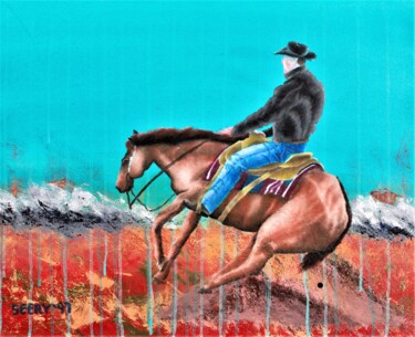 Painting titled "HIgh Country" by Timothy Seery, Original Artwork, Pastel