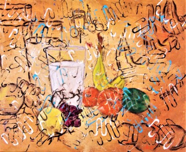 Peinture intitulée "Still life String T…" par Timothy Seery, Œuvre d'art originale, Acrylique