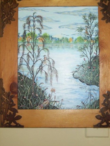 Painting titled "everglades in flori…" by Timothy Phillips, Original Artwork