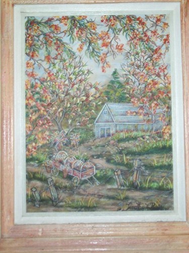 Painting titled "plant nursery" by Timothy Phillips, Original Artwork