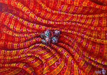 Картина под названием ""Лето"" - Тимур Хужин, Подлинное произведение искусства, Акрил