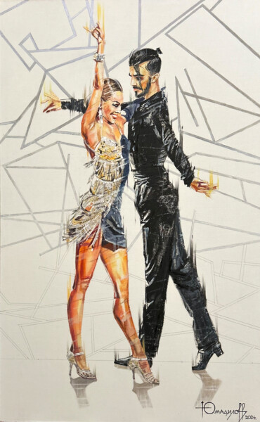 Картина под названием ""Samba"" - Timur Yumadilov, Подлинное произведение искусства, Масло