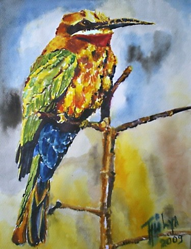 "cenettın kuşlari" başlıklı Tablo Julia Timur tarafından, Orijinal sanat