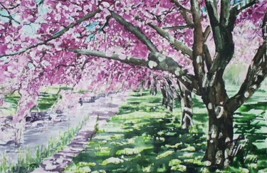 "İlkbahara hatırlata…" başlıklı Tablo Julia Timur tarafından, Orijinal sanat, Petrol
