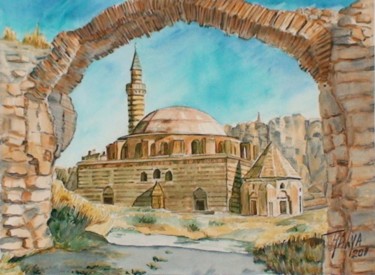 "Eski cami" başlıklı Tablo Julia Timur tarafından, Orijinal sanat, Petrol