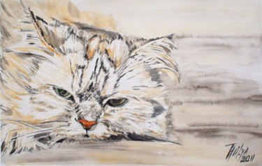 "Kediler1" başlıklı Tablo Julia Timur tarafından, Orijinal sanat