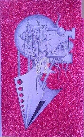 "kırmızı ok" başlıklı Heykel Timur Tekbas tarafından, Orijinal sanat, Döküm