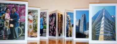 Obrazy i ryciny zatytułowany „Images of Tokyo, Th…” autorstwa Tina Lane, Oryginalna praca, Fotomontaż