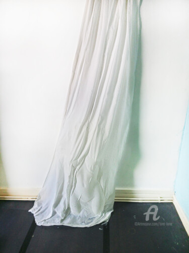 Textielkunst getiteld "The Making of Veile…" door Tina Lane, Origineel Kunstwerk, Stof