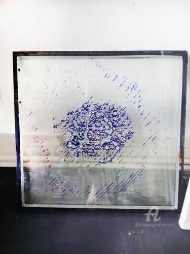 "Resin on Glass" başlıklı Heykel Tina Lane tarafından, Orijinal sanat, Rezine
