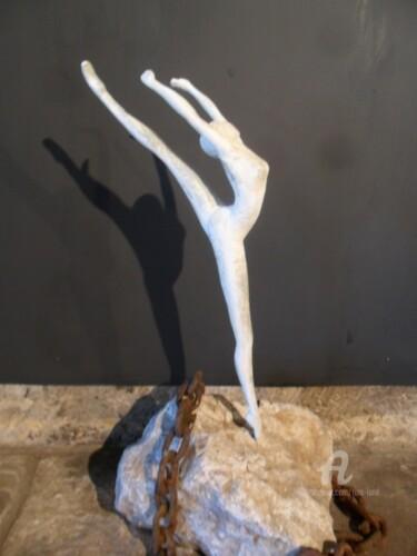 Sculpture titled "Dreams of Freedom II" by Tina Lane, Original Artwork, Mixed Media