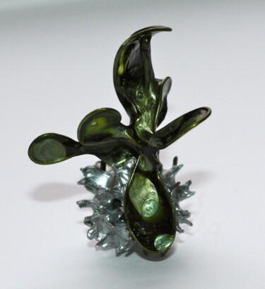 Sculpture titled "Seed" by Tina Lane, Original Artwork, Mixed Media