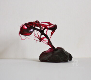 Sculpture intitulée "Windswept" par Tina Lane, Œuvre d'art originale, Résine