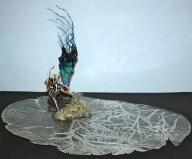 Sculpture titled "Once We Were Kings" by Tina Lane, Original Artwork, Mixed Media