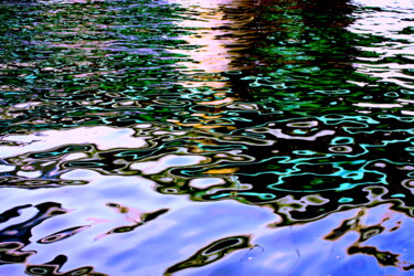 Photography titled "Sumida River Reflec…" by Tina Lane, Original Artwork