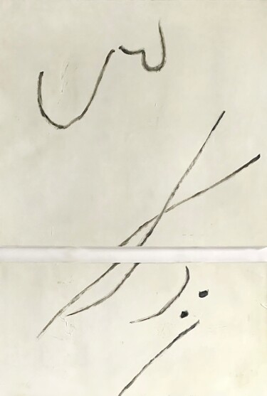 Картина под названием "004M" - Tina Shenk, Подлинное произведение искусства, Масло Установлен на Деревянная рама для носилок