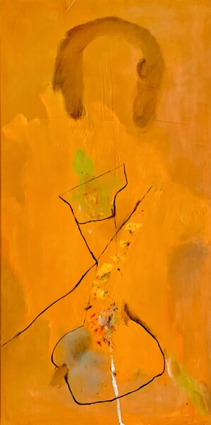 Peinture intitulée "Above all" par Tina Shenk, Œuvre d'art originale, Huile Monté sur Châssis en bois