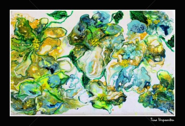 Peinture intitulée "Fleurs.jpg" par Tina Verpoorten, Œuvre d'art originale, Acrylique
