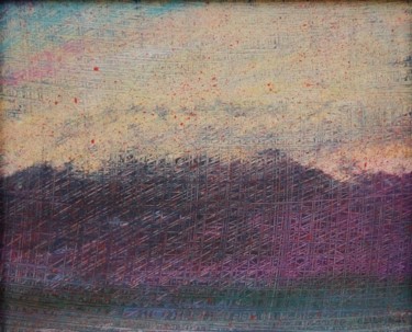 Peinture intitulée "SUMMER MOUNTAINS" par Tina Bluefield, Œuvre d'art originale, Huile